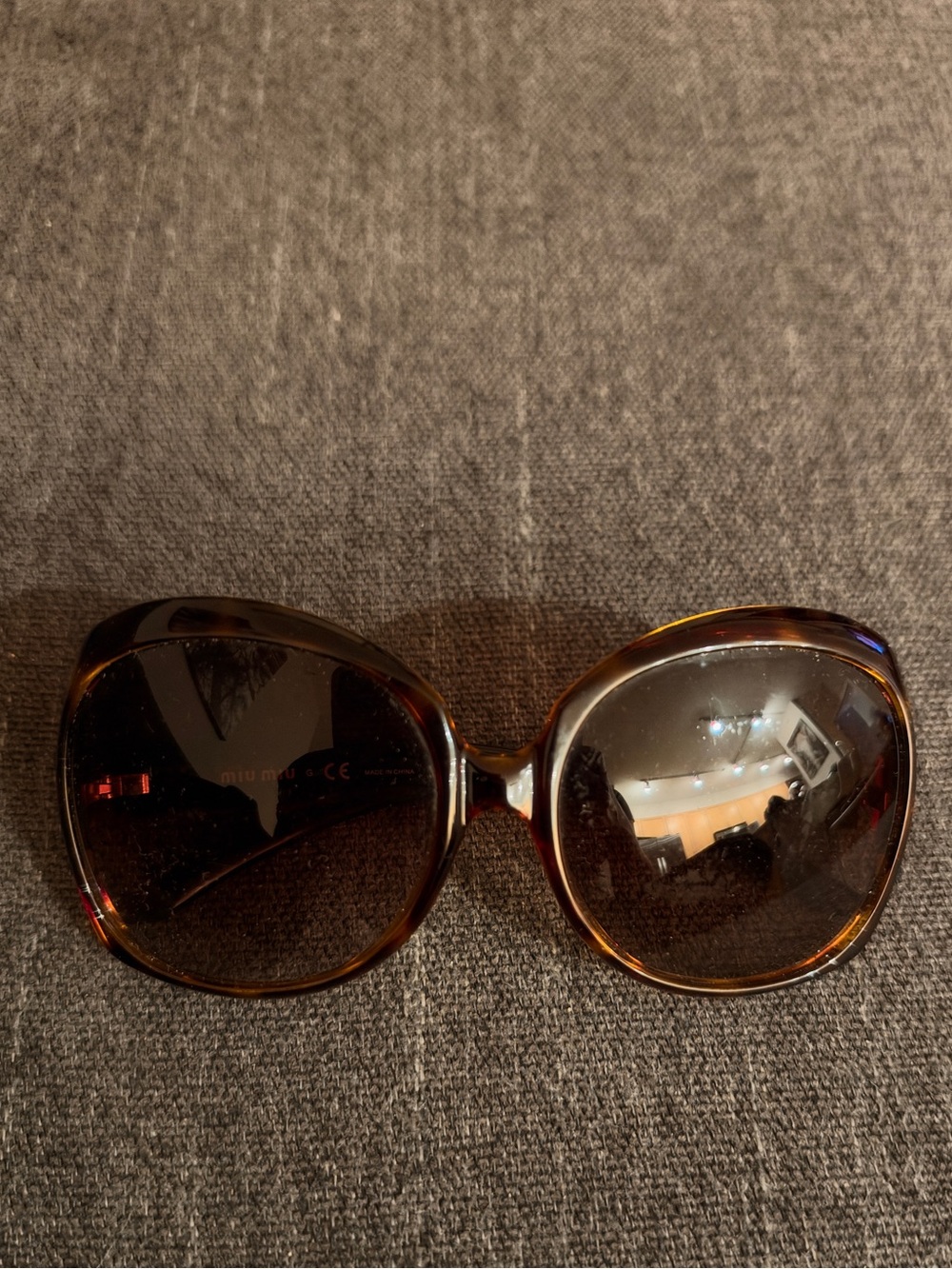 Miu Miu Oversized Women’s Sunglasses - Brown